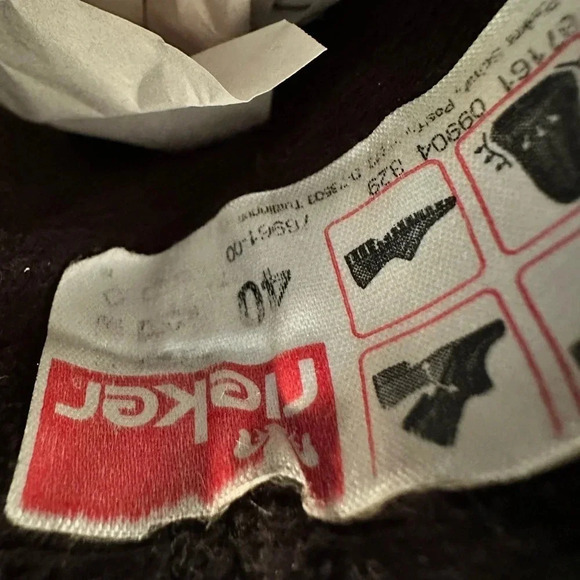 🗻 REIKER BLACK ANKLE BOOT - Sz 7.5 - LEATHER UPPER‎ - - Picture 4 of 6